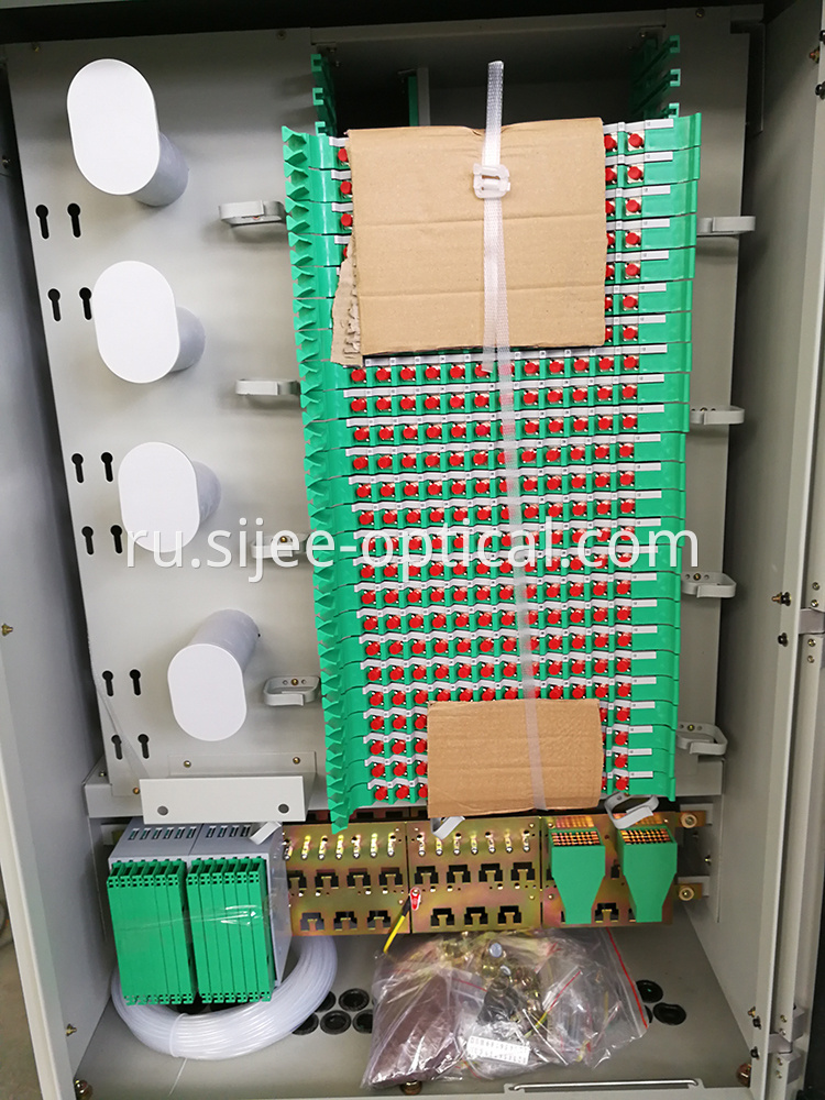 Outdoor Fiber Optic Cross Connecting Cable Cabinet